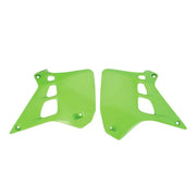 POLISPORT Radiator Scoops Kx125 Green