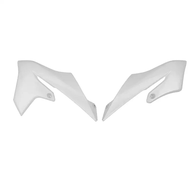 Radiator Scoops Yz65 White - Powersports