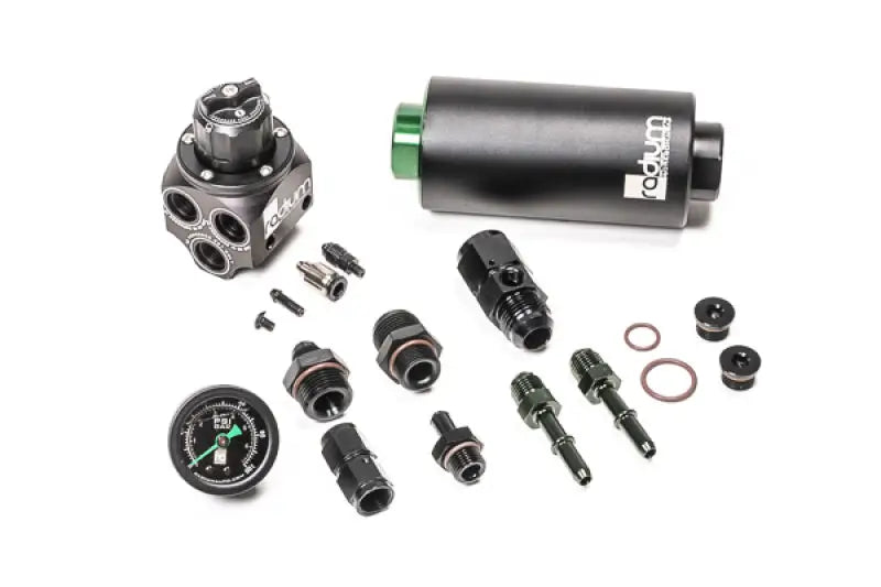 Radium Engineering 01-06 BMW E46 M3 Fuel Pressure Regulator & Filter Kit w/ Stainless - Delivery