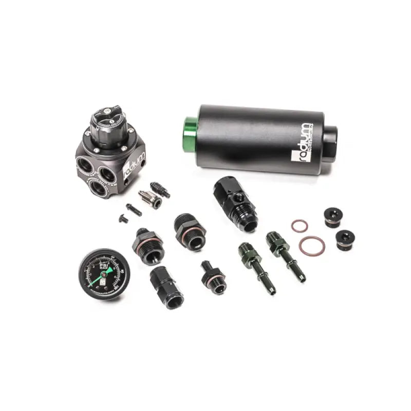 Radium Engineering 20-0932-03 Radium Engineering 01-06 BMW E46 M3 Fuel Pressure Regulator & Fuel Filter Kit w/ Stainless Filter