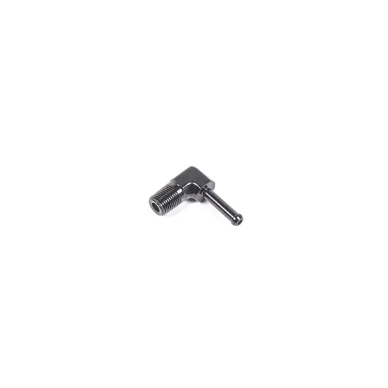 Radium Engineering 14-0344 Radium Engineering 1/8in NPT Male to 3/16in Barb 90 Degree Fitting