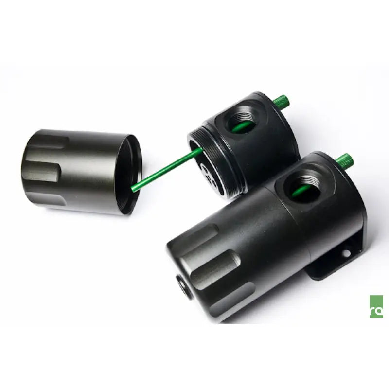 Radium Engineering 20-0005-FL Radium Engineering Dual Universal Catch Can Kit - Fluid Lock