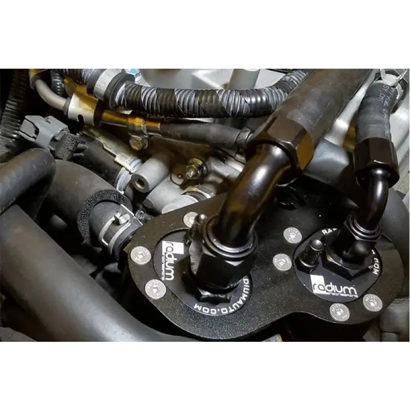 Radium Engineering 20-0019-FL Radium Engineering Lotus Elise/Exige (2ZZ-GE) Dual Catch Can Kit Fluid Lock