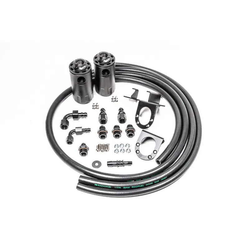 Radium Engineering 20-0240-FL Radium Engineering 07-21 Toyota Tundra Dual Catch Can Kit Fluid Lock