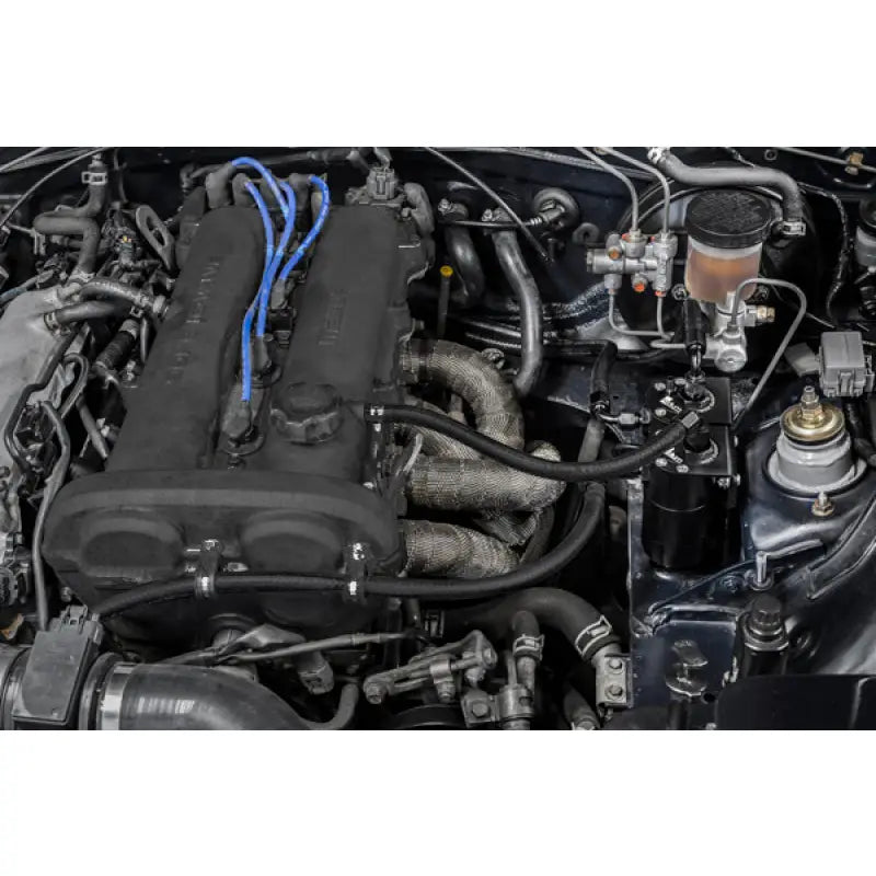 Radium Engineering 20-0337-FL Radium Engineering 90-05 Mazda MX-5 Dual Catch Can Kit Fluid Lock