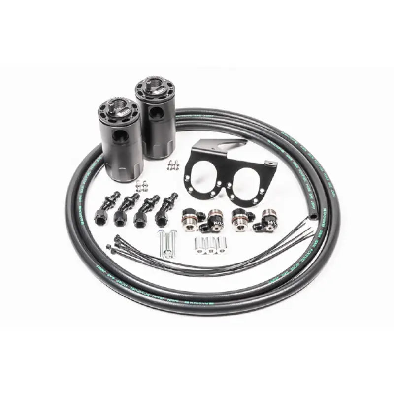 Radium Engineering 20-0555-FL Radium Engineering Nissan R35 GT-R Dual Catch Can Kit CCV Fluid Lock
