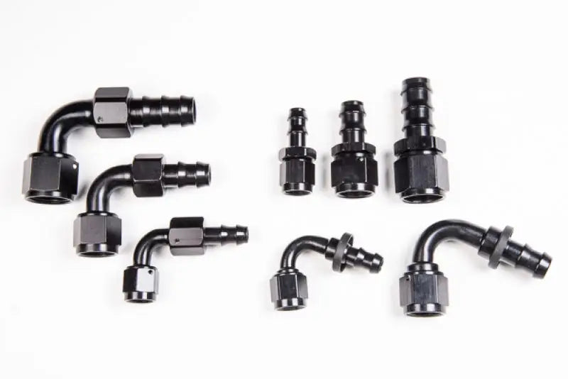 Radium Engineering 6AN Straight Pushlok Hose End - Truck & Automotive