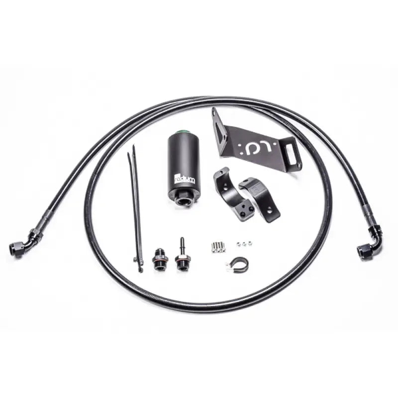 Radium Engineering 20-0475-03 Radium Engineering BMW E9x Fuel Hanger Feed w. Stainless Filter