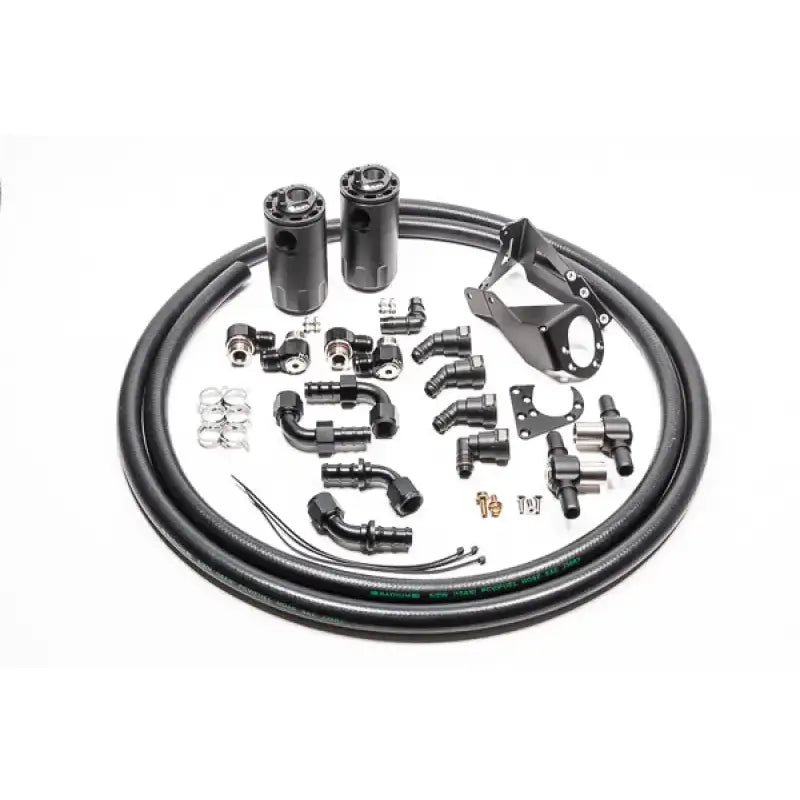 Radium Engineering Dual Catch Can Kit Nissan R32 Skyline GT-R Fluid Lock - Truck & Automotive