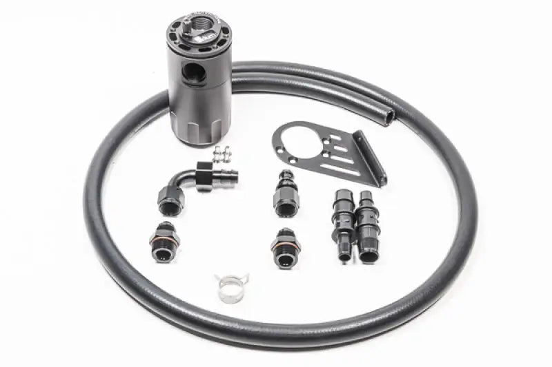 Radium Engineering Ford Fiesta ST oil catch can kit for crankcase fluid management