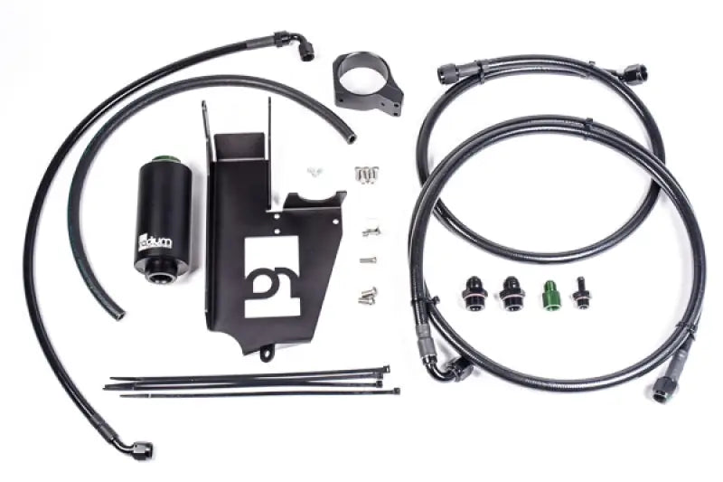 Radium Engineering Fuel Hanger Plumbing Kit EVO 8-9 Microglass Filter - Truck & Automotive