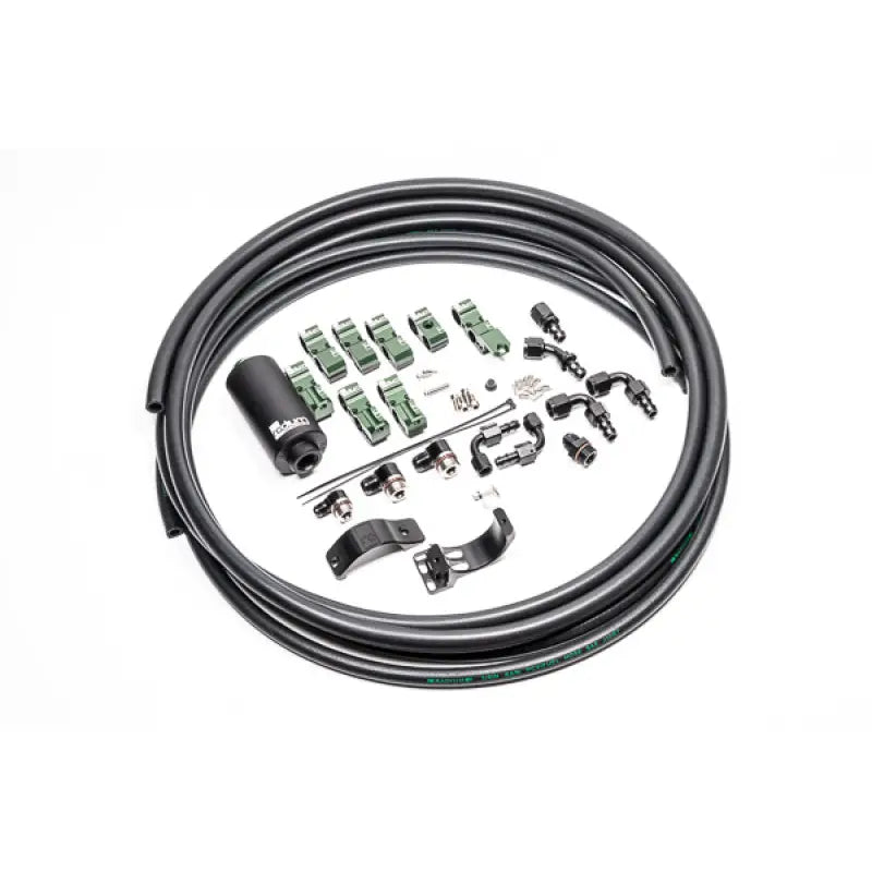 Radium Engineering 20-0702-03 Radium Engineering Late Nissan Fuel Hanger Plumbing Kit Stainless Filter