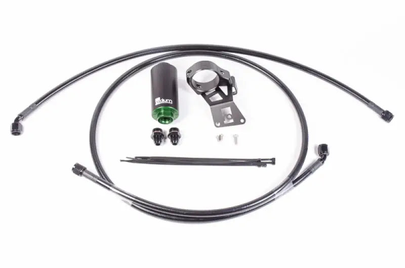 Radium Engineering Mitsubishi Evo X Fuel Hanger Feed Kit - Microglass Filter - Fabrication