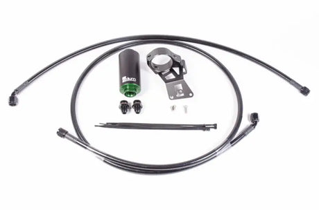 Radium Engineering Mitsubishi Evo X Fuel Hanger Feed Kit - Microglass Filter - Fabrication
