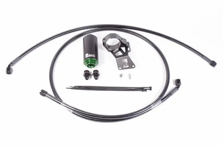Radium Engineering Mitsubishi Evo X Fuel Hanger Feed Kit - Microglass Filter - Fabrication