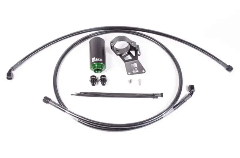 Radium Engineering Mitsubishi Evo X Fuel Hanger Feed Kit - Microglass Filter - Fabrication