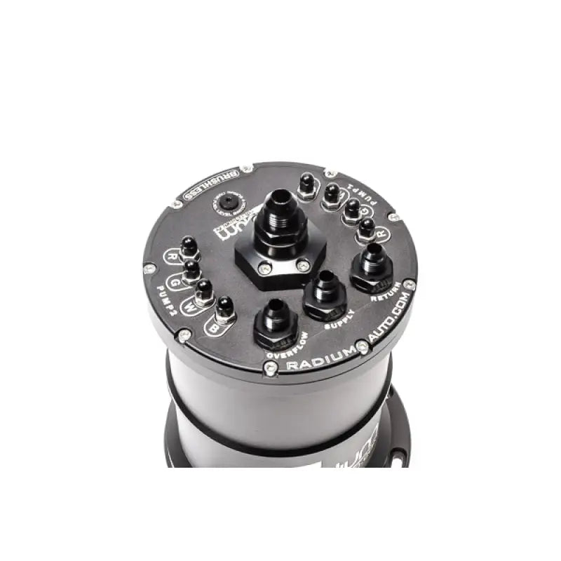 Radium Engineering 20-0443-00 Radium Multi-Pump Ti Automotive E5LM Fuel Surge Tank Pumps Not Included