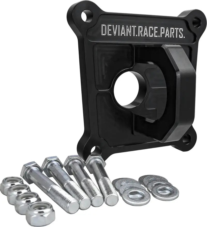 45503 DEVIANT RACE PARTS Radius Arm Plate W/Eyelet Pol