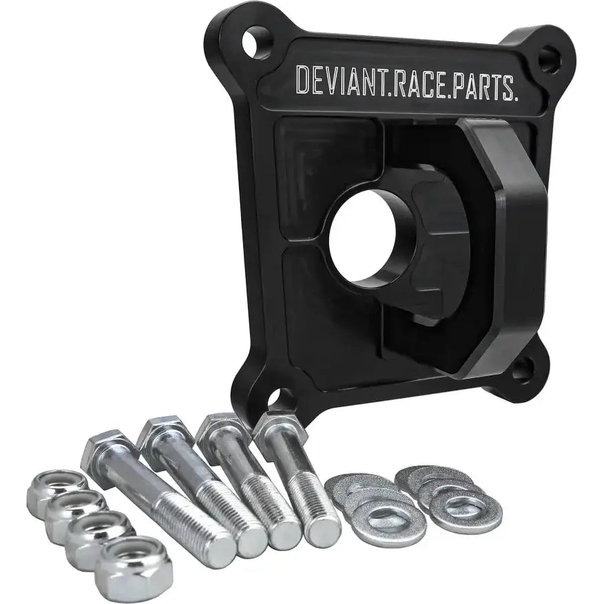 45503 DEVIANT RACE PARTS Radius Arm Plate W/Eyelet Pol