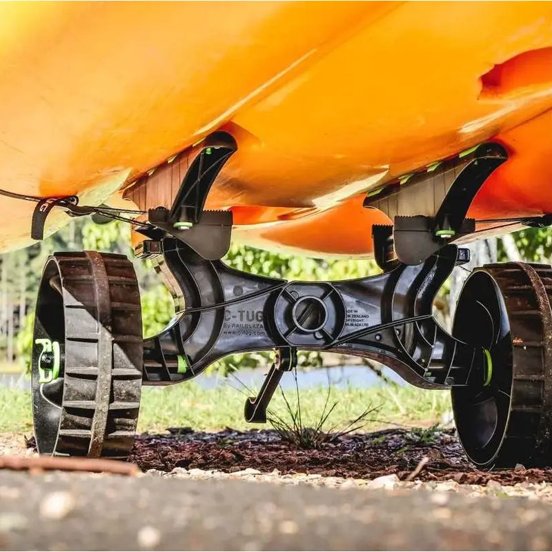 Railblaza For Inside Most Kayak Hatches Kayak/Canoe Carrying Cart 50-0010-71 - C-TUG Kiwi Puncture Free Wheels