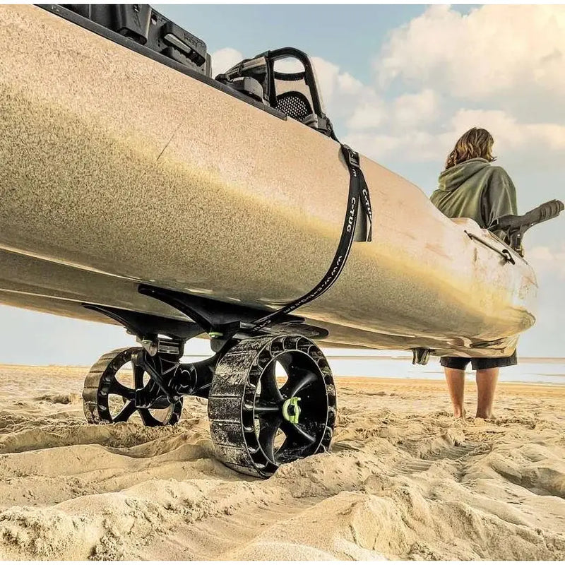 Railblaza For Inside Most Kayak Hatches Kayak/Canoe Carrying Cart 50-0014-71 - C-TUG Sandtrakz Wheels