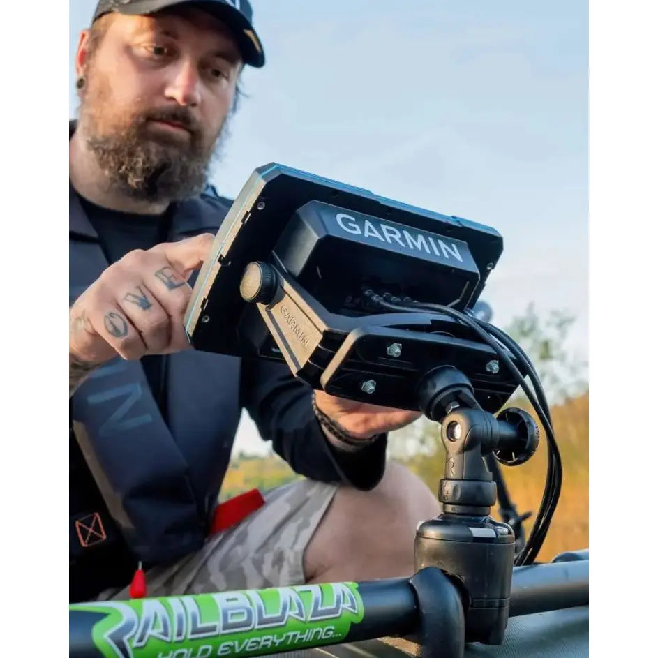Railblaza For Most Fishfinder Brands Fish Finder Mount 02-4141-11 - Lock