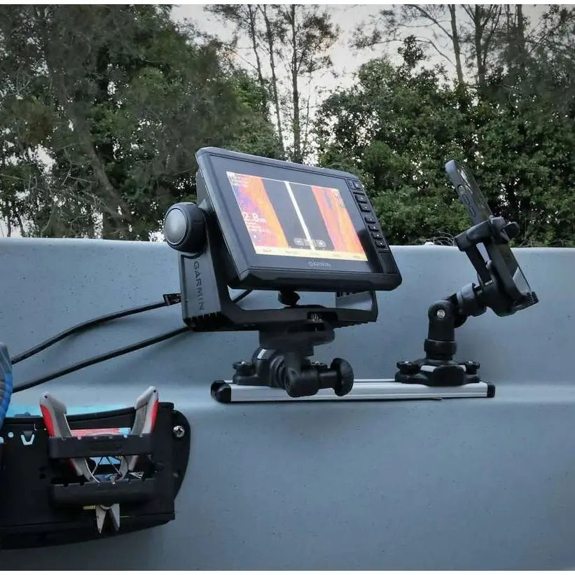 Railblaza Tool-Free Removal Fish Finder Mount 02-4178-11 - Garmin R-Lock