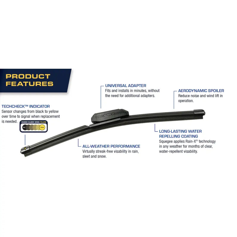 Rain X Limited Supplier Warranty Windshield Wiper Blade 5079277-3 - RX Transparency 20 5X1EA
