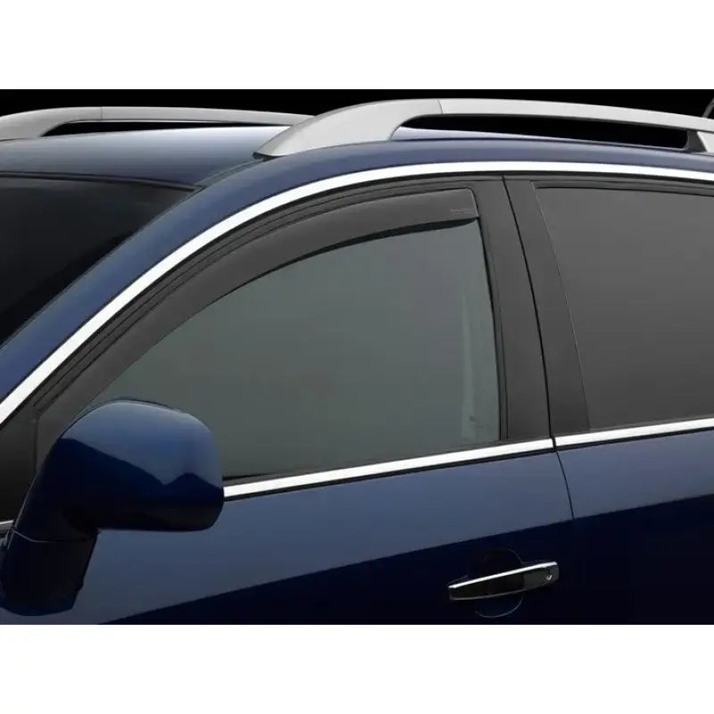 Rainguard Aerodynamic Design; In-Channel; Dark Smoke; Acrylic; Set of 2 - Truck & Automotive