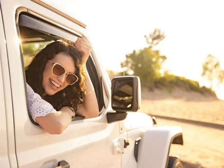 Rainguard Aerodynamic Design; In-Channel; Dark Smoke; Acrylic; Set of 2 - Truck & Automotive