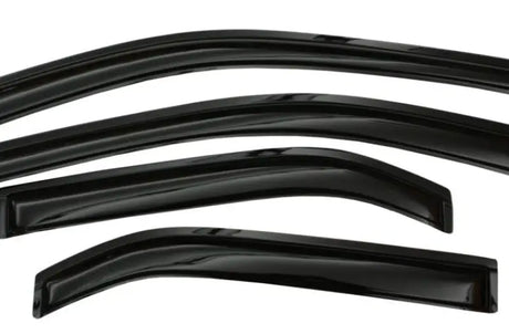 Rainguard High Profile; Tape-On; Smoke; Acrylic; Set of 4 - Truck & Automotive