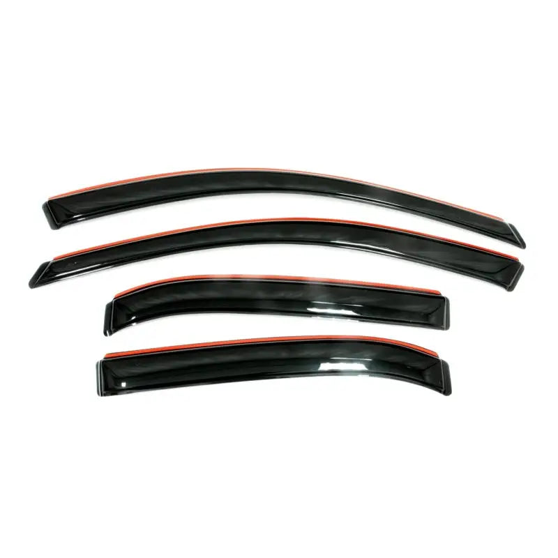 Keystone 194702 Rainguard Low Profile; In-Channel; Smoke; Acrylic; Set Of 4