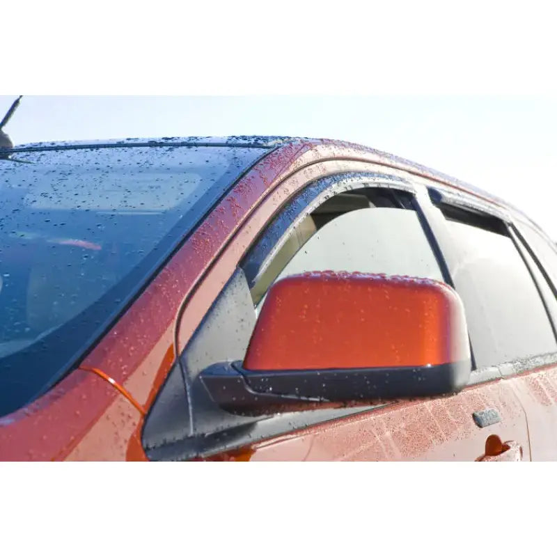Rainguard Low Profile; In-Channel; Smoke; Acrylic; Set Of 4 - Truck & Automotive