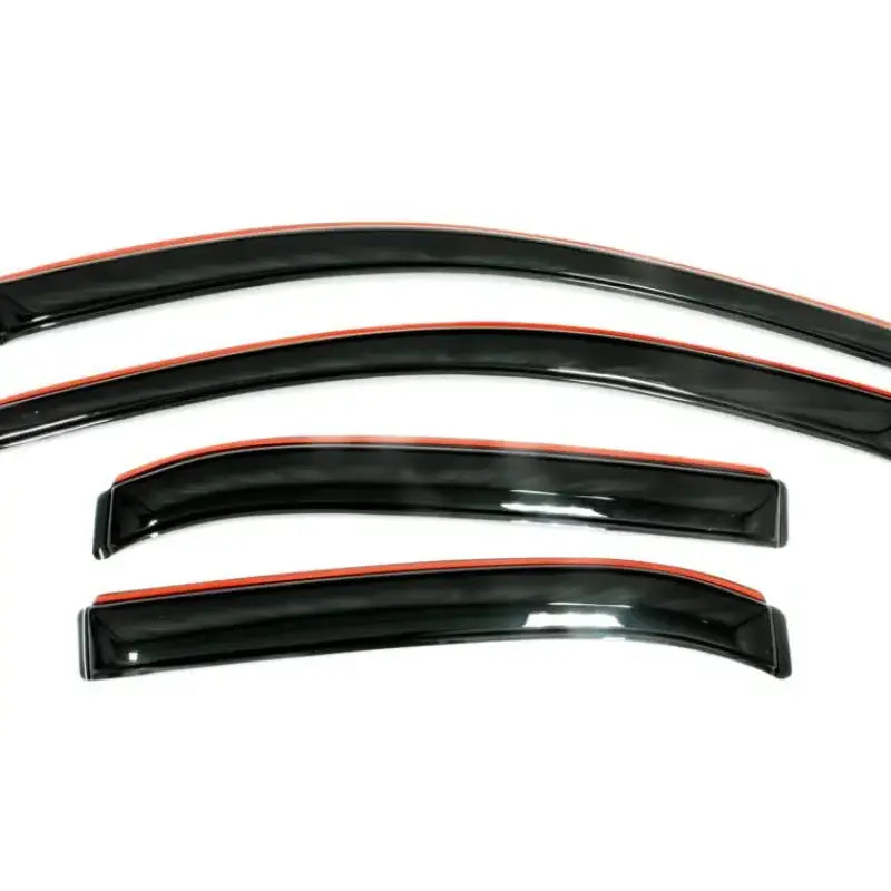 Rainguard Low Profile; In-Channel; Smoke; Acrylic; Set Of 4 - Truck & Automotive