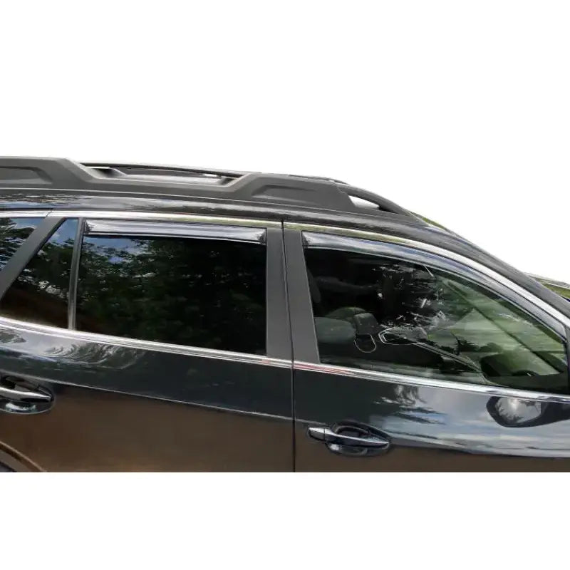 Rainguard Low Profile; In-Channel; Smoke; Acrylic; Set of 4 - Truck & Automotive