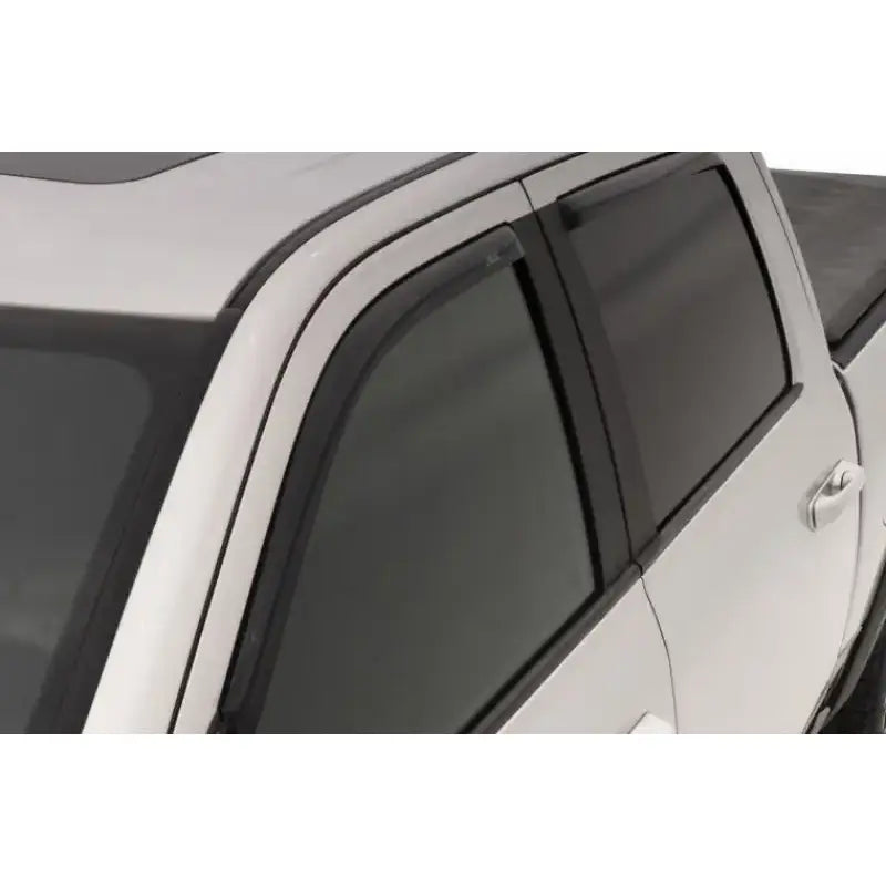 Rainguard Low Profile; In-Channel; Smoke; Acrylic; Set Of 4 - Truck & Automotive