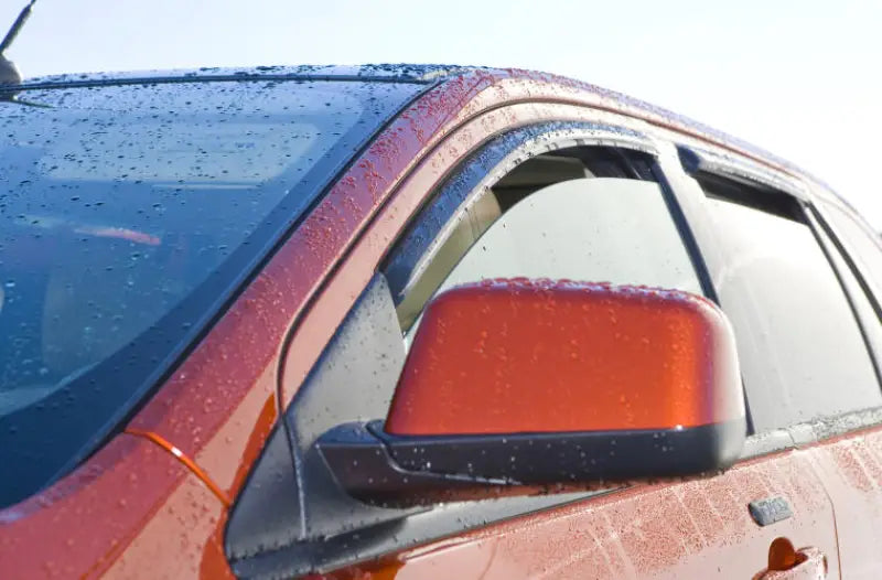 Rainguard Low Profile; In-Channel; Smoke; Acrylic; Set Of 4 - Truck & Automotive