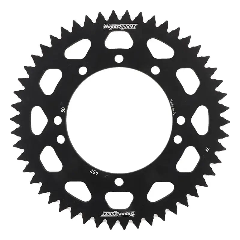RAL-457-50-BLK Rear Sprocket Aluminum 50t 420 Blk Kaw 
