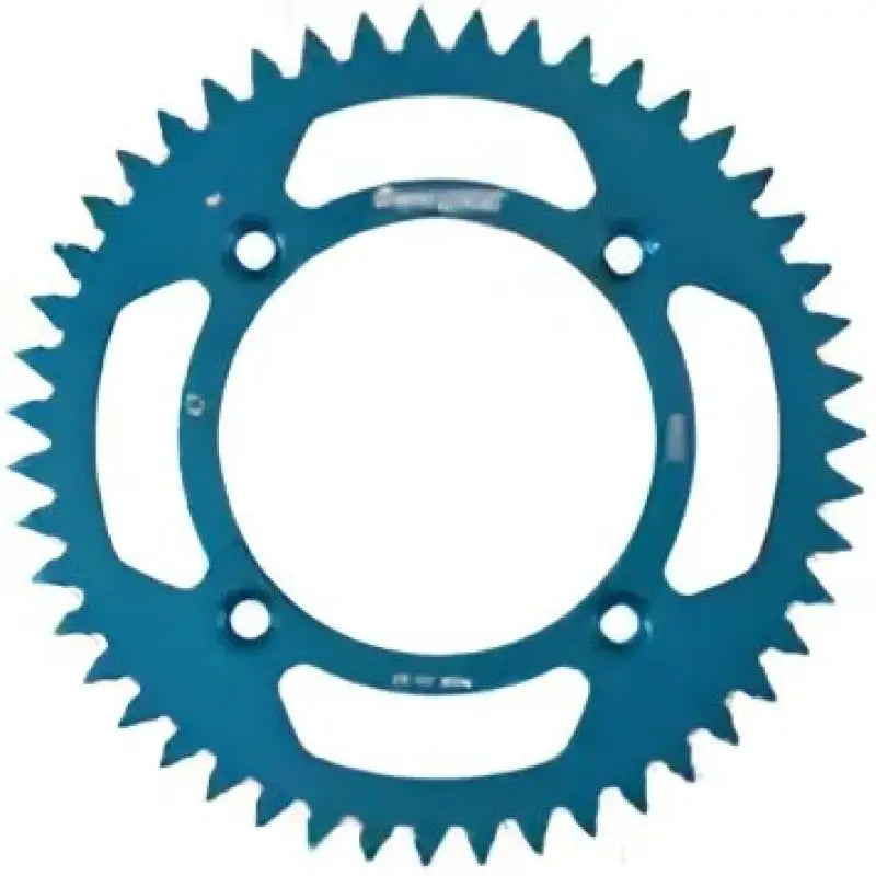 SUPERSPROX RAL-6622-47-BLU Rear Sprocket Aluminum 47t 420 Blu Yam