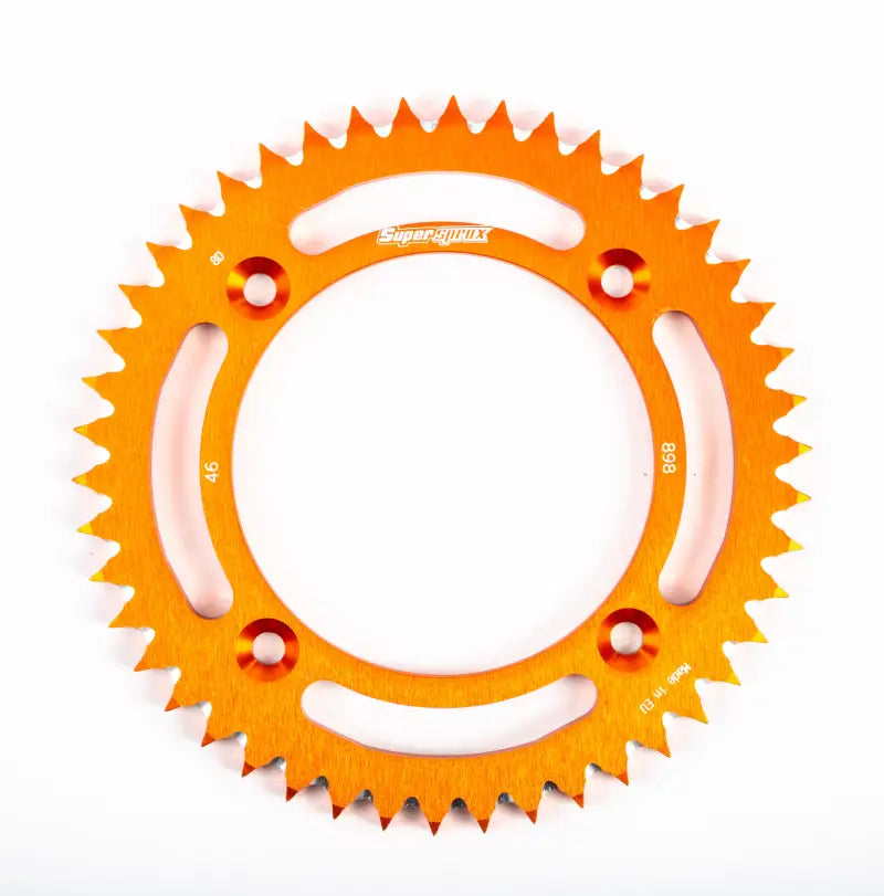 RAL-898-46-ORG Rear Sprocket Aluminum 46t 428 Org Husq/Ktm 