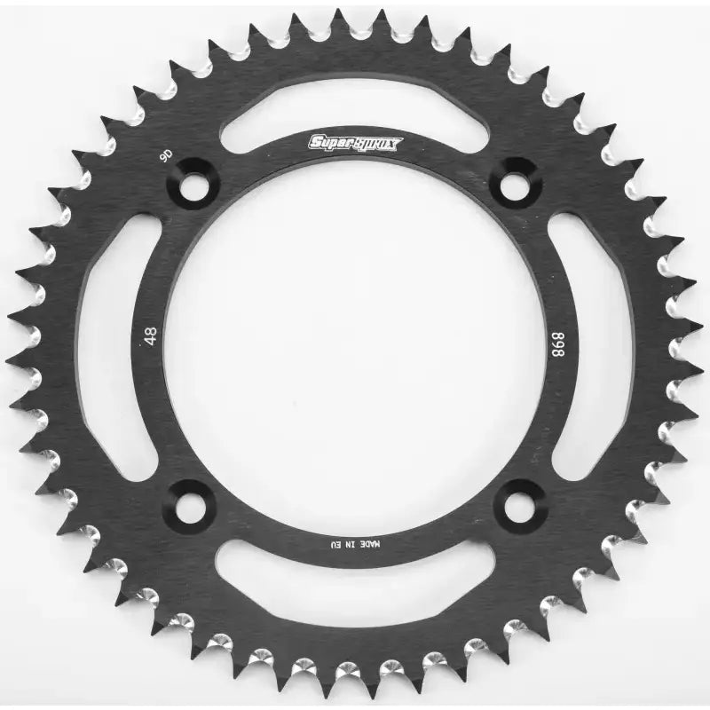 SUPERSPROX RAL-898-48-BLK Rear Sprocket Aluminum 48t 428 Blk Husq/Ktm