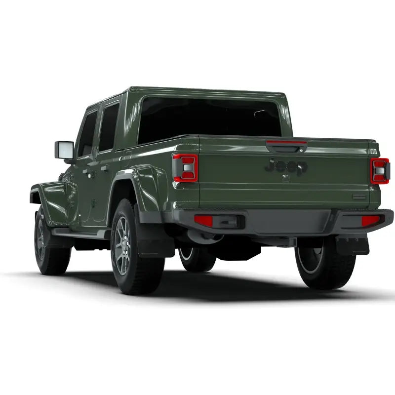 Ral UR Black Flap with Grey Logo on a 19-23 Jeep JT Gladiator Mojave/Rubicon, perfect for RV, Automotive, Powersports, off-road, marine, exterior, truck accessories, interior, truck bed, RV parts, Truck & Automotive, AVADA - Best Sellers