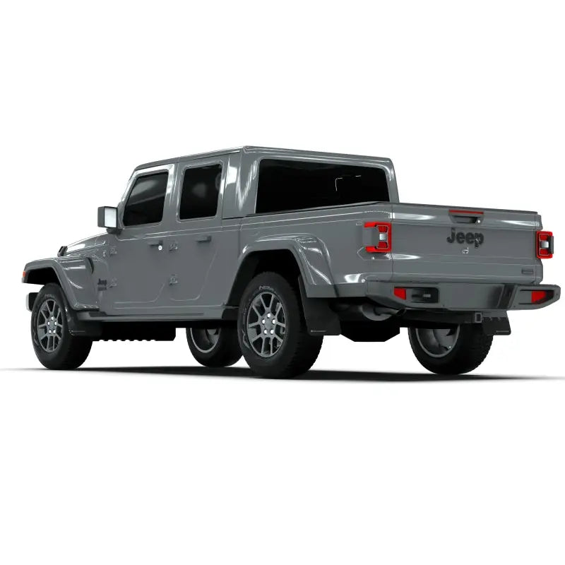 Jeep JT Gladiator Mojave/Rubicon with Rally Armor Black Mud Flap featuring Grey Logo, off-road, RV, Automotive, Powersports, marine, exterior, truck accessories, interior, truck bed, RV parts, Truck & Automotive, AVADA - Best Sellers