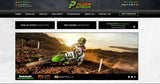 Motorcycle dealership website showcasing Rale Industries Yam Fit Kit and other inventory