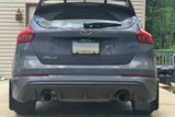 Rally Armor 12-18 Ford Focus SE/ST/RS UR Nitrous Blue Mud Flaps w/ White Logo 