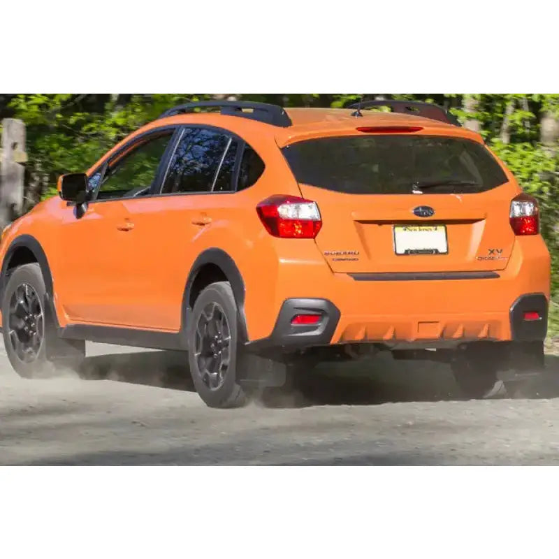 Rally Armor 13-17 Subaru Crosstrek XV Black UR Mud Flap w/ Teal Altered Font Logo - Body & Protection