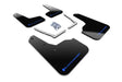 Rally Armor Rally Armor 16-19 Honda Civic Si UR Black Mud Flap w/ Blue Logo