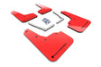 Rally Armor Rally Armor 16-19 Honda Civic Si UR Red Mud Flap w/ Black Logo