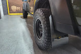 Rally Armor 19-23 Jeep JT Gladiator Mojave/Rubicon Black Mud Flap w/ Metallic Logo - Truck & Automotive