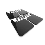 Rally Armor 19-24 GMC Sierra 1500 AT4 Black UR Mud Flap w/ Metallic Logo - Body & Protection